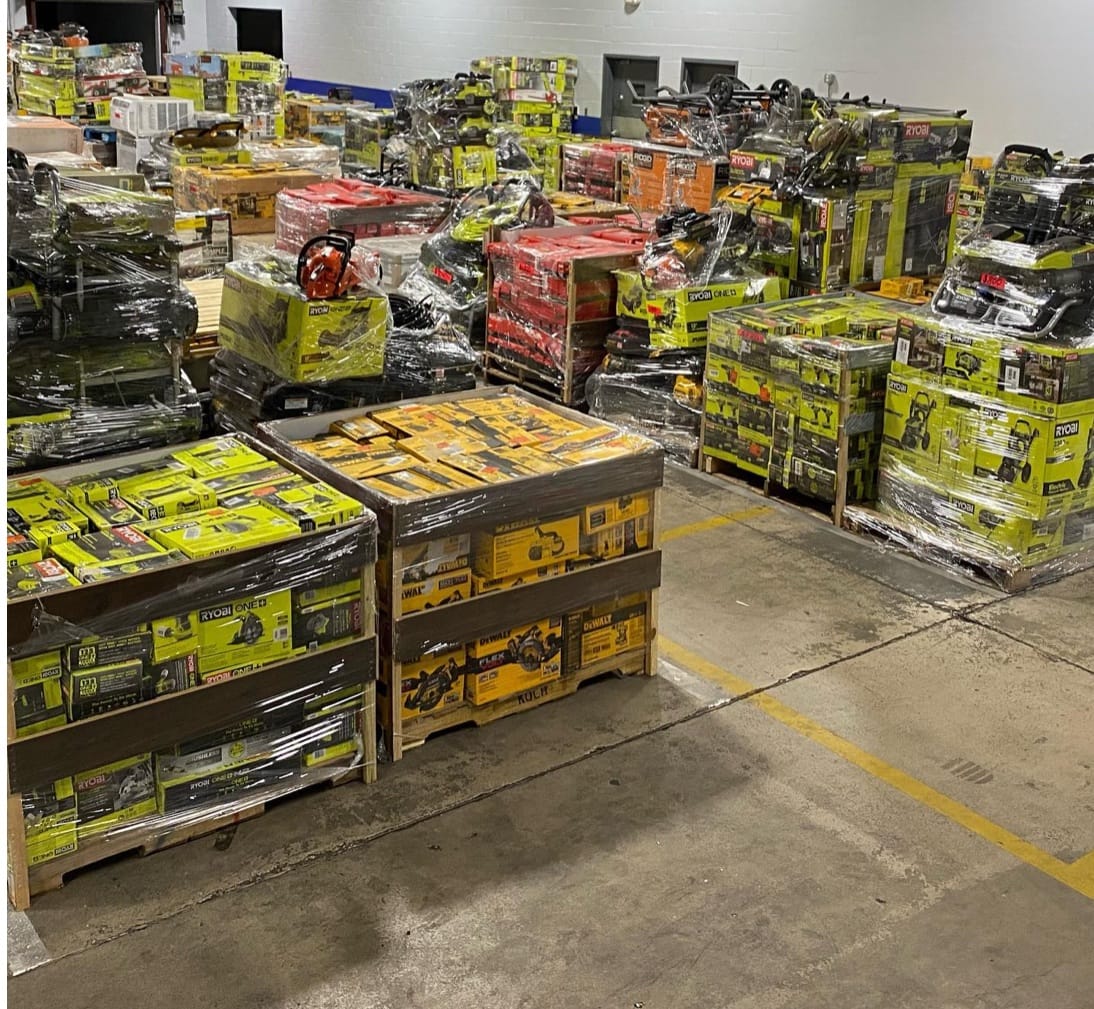 Pallet of 60 Milwaukee, DeWalt and Ryobi tools – Assortment of new power tools – 60 pieces – Grade A — photo 4