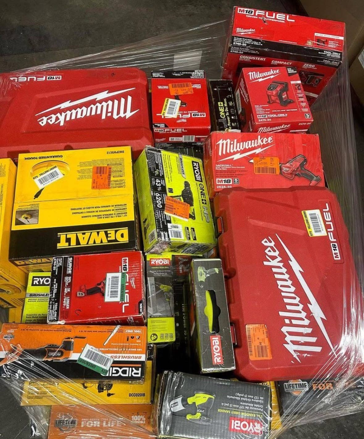 Pallet of 30 to 35 power tools – Recognized brands – 32 pieces – Grade A — photo 5