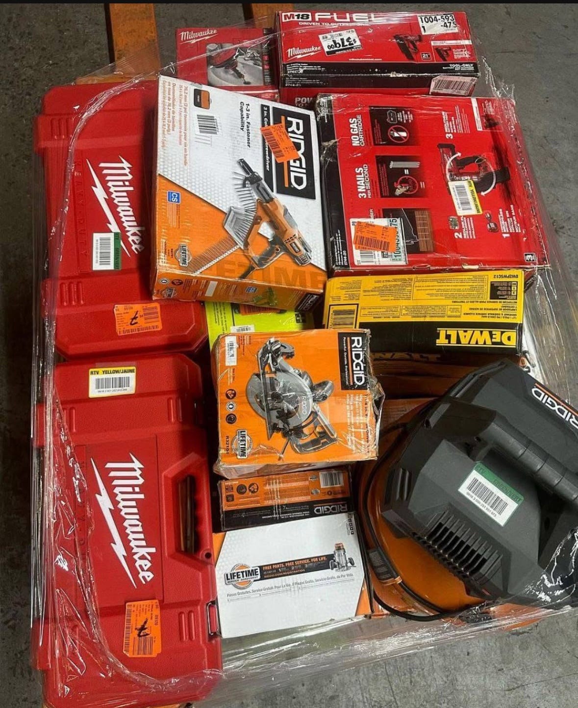 Pallet of 30 to 35 power tools – Recognized brands – 32 pieces – Grade A — photo 6