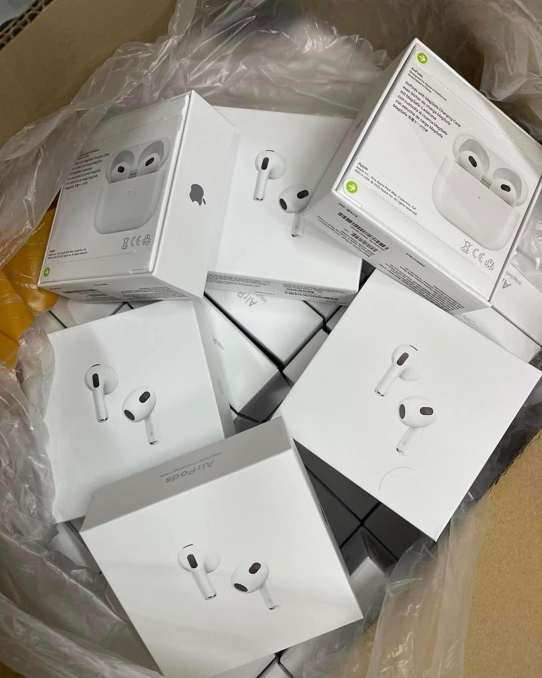 Palette de 50 AirPods Pro Apple – Écouteurs sans fil neufs sous scellé – 50 pièces – Grade A — photo 2
