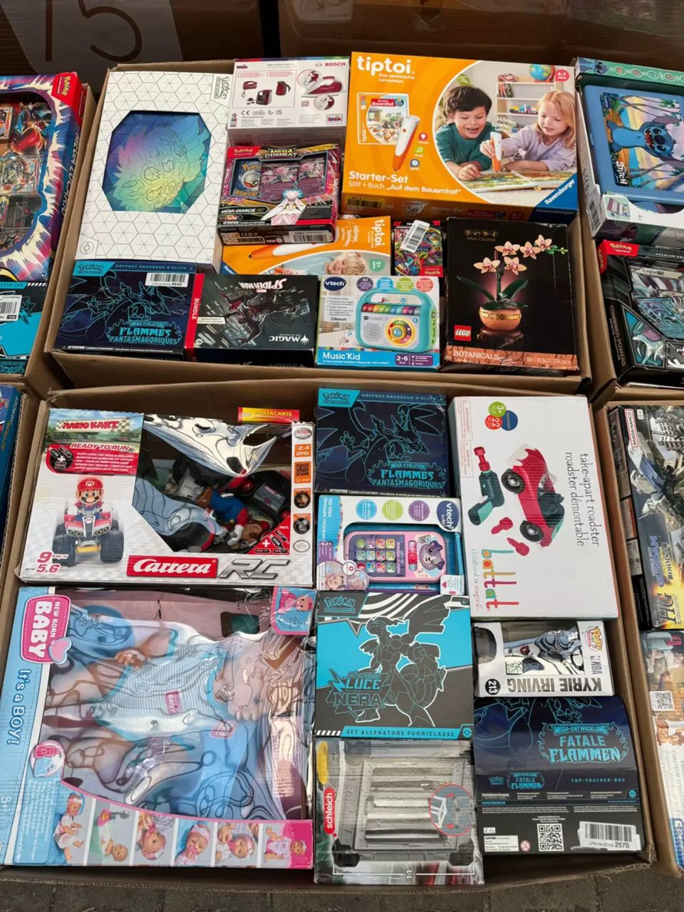 Palette mixte de jouets & gadgets de grandes marques (LEGO, Barbie, Playmobil, Pokémon, Flybotic) – 35 à 45 articles neufs – Grade A — photo 2