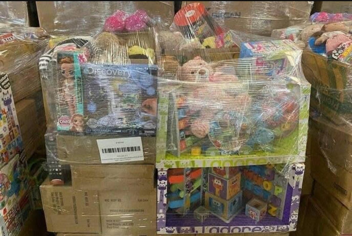 Pallet of 150 to 170 children's toys – Assortment of educational games, figures & arts and crafts – 160 pieces – Grade A — photo 3