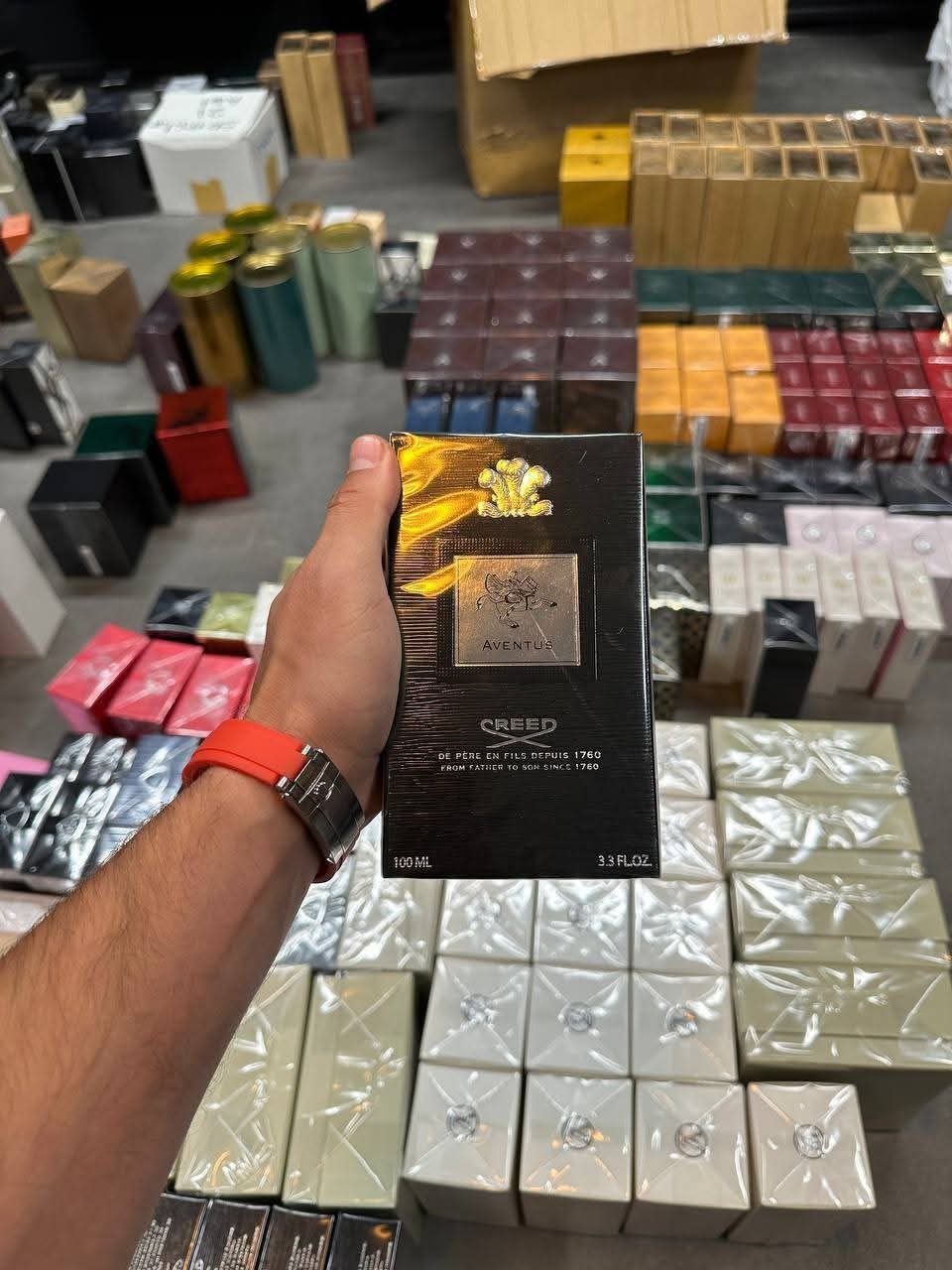 Pallet of designer perfumes – Top brand Eau de Parfum & Eau de Toilette – 80 to 120 bottles – Grade A