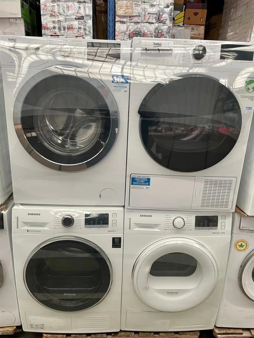Palette de 4 sèche-linge à condensation de grandes marques – Bosch, Siemens, Gorenje – Hublot large – 4 pièces – Grade A/B — photo 5