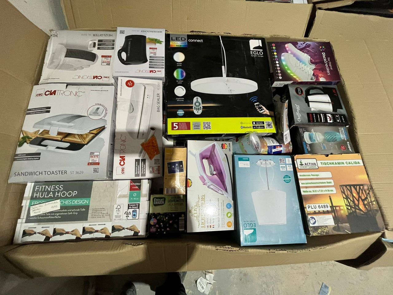 Palette de déstockage électroménager & produits lifestyle neufs – Équipements maison, nettoyage, bien-être & éclairage – 40 à 45 pièces – Grade A — photo 6