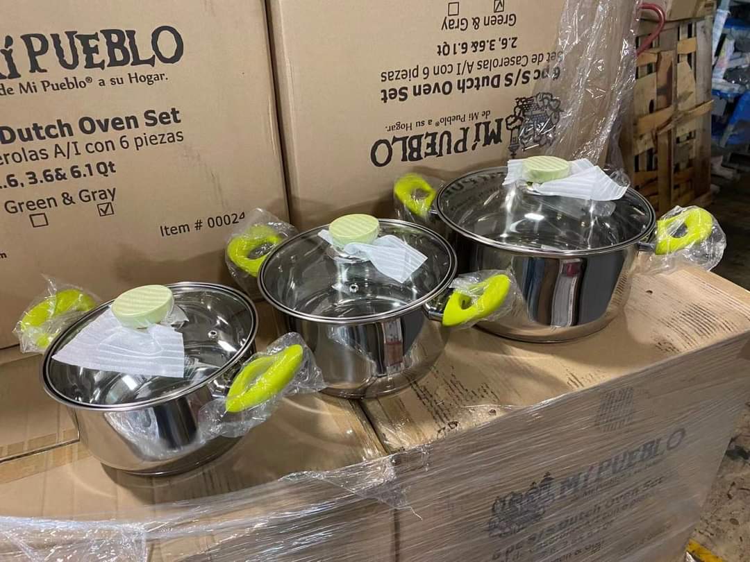 Pallet of kitchen utensils & sets – Cookware sets, frying pans, saucepans & knives – 120 to 150 pieces – Grade A