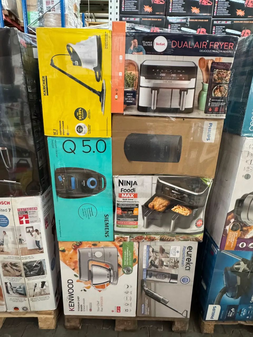 Palette Premium Électroménager & High-Tech – Ninja, Tefal, Bissell, Dreame, Bosch, Kenwood, Philips – 25 à 30 pièces – Grade A — photo 2